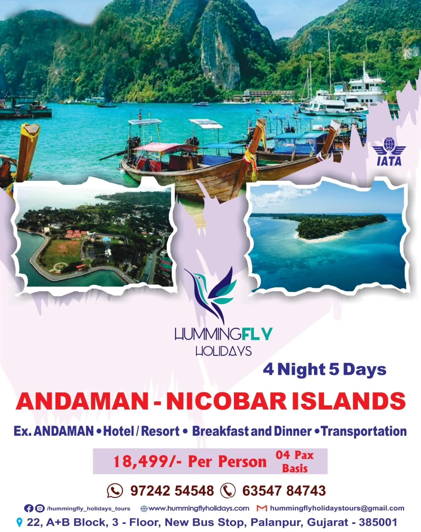 Andaman and Nicobar Island trips trip poster
