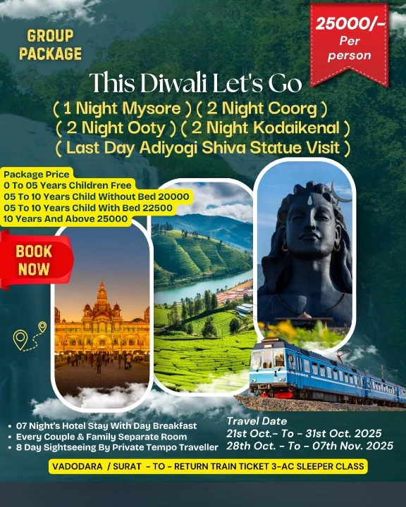 Mini South Tour  Package trip poster