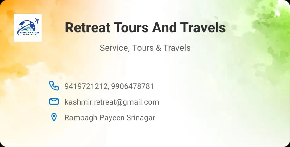 kashmir Tours trip poster