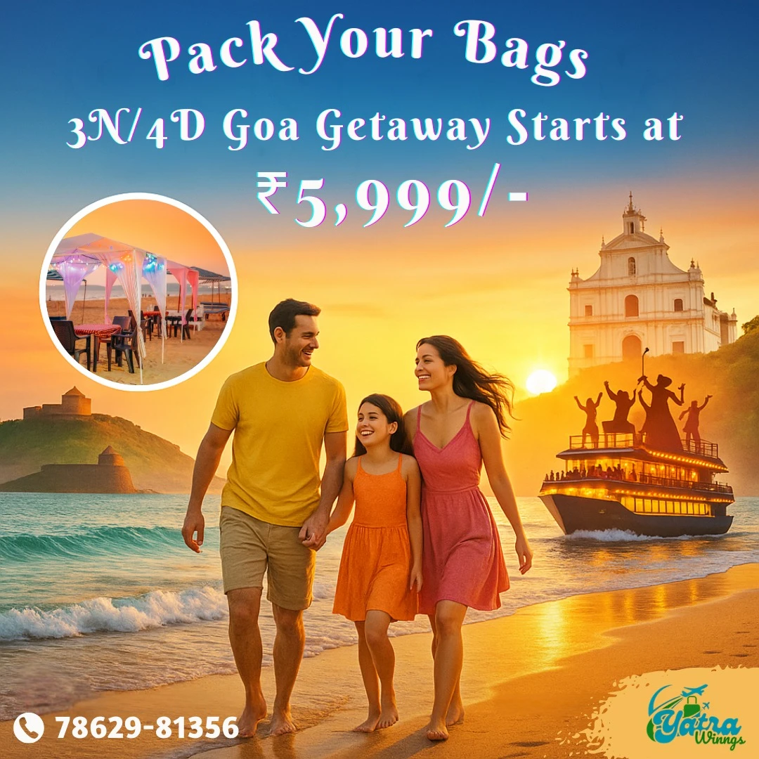 Goa package trip poster