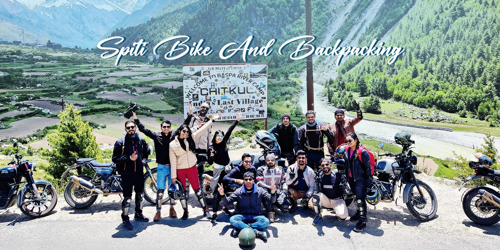 Spiti Valley Bike and Backpacking Trip trip poster