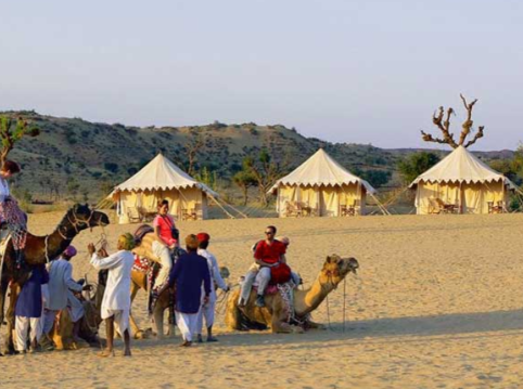 Osian Camel Camp trip poster