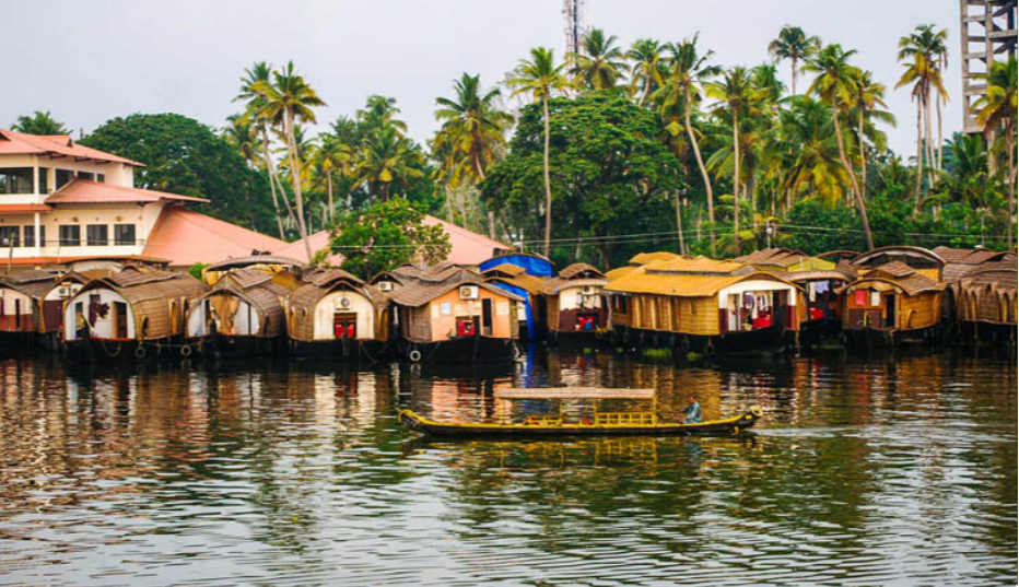 Kerala tours in india trip poster